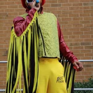 Reec Gets Fully into Character to Host Annual Big Candy Give Away!