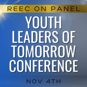 Reec on panel - Youth Leaders of tomorrow conference (1)